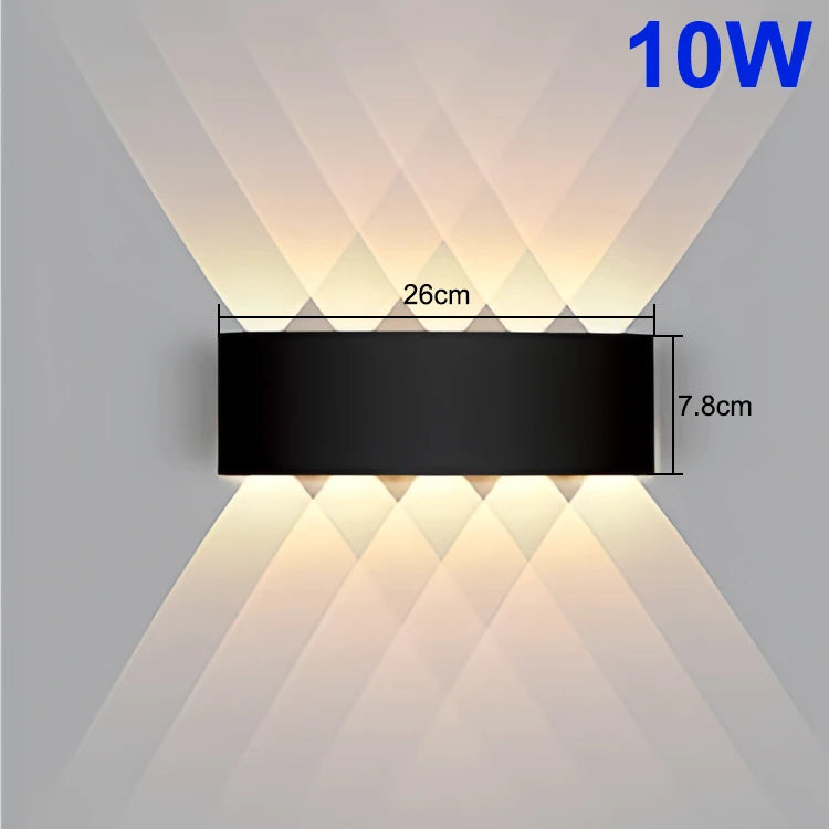 Up & Down LED Wall Lamp – Waterproof Indoor/Outdoor