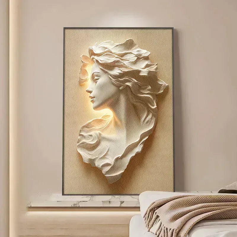 Abstract LED Painting Light for Hallway & Entrance Decor - Lightify