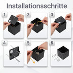 Modern LED Wall Lamp – Waterproof IP65 Aluminum with G9 Bulb