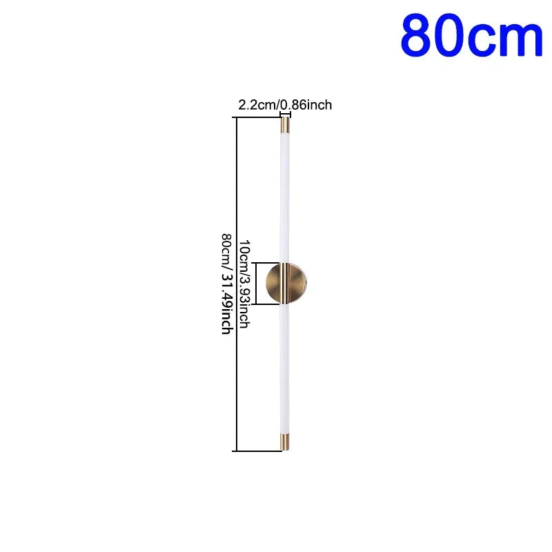 120cm LED Wall Lamp – Modern Acrylic Background Light - Lightify