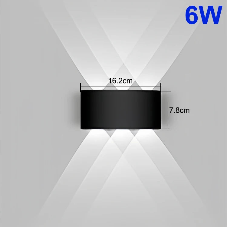 Up & Down LED Wall Lamp – Waterproof Indoor/Outdoor