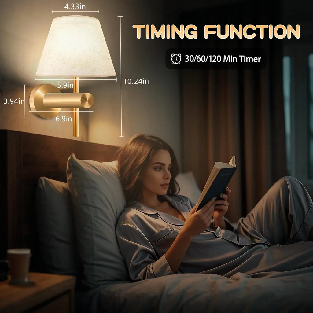 Cordless Rechargeable Wall Lamp – 12 RGB Colors Wireless Charging - Lightify