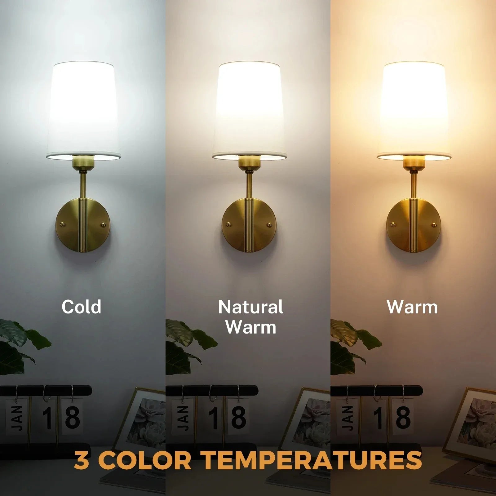 Battery Operated Wall Sconce – Cordless Rechargeable 13 Colors - Lightify