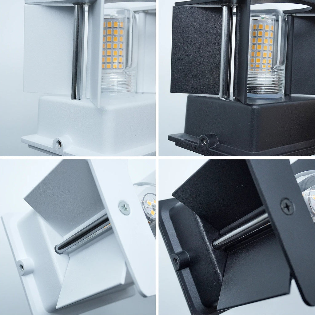 Modern LED Wall Lamp – Waterproof IP65 Aluminum with G9 Bulb