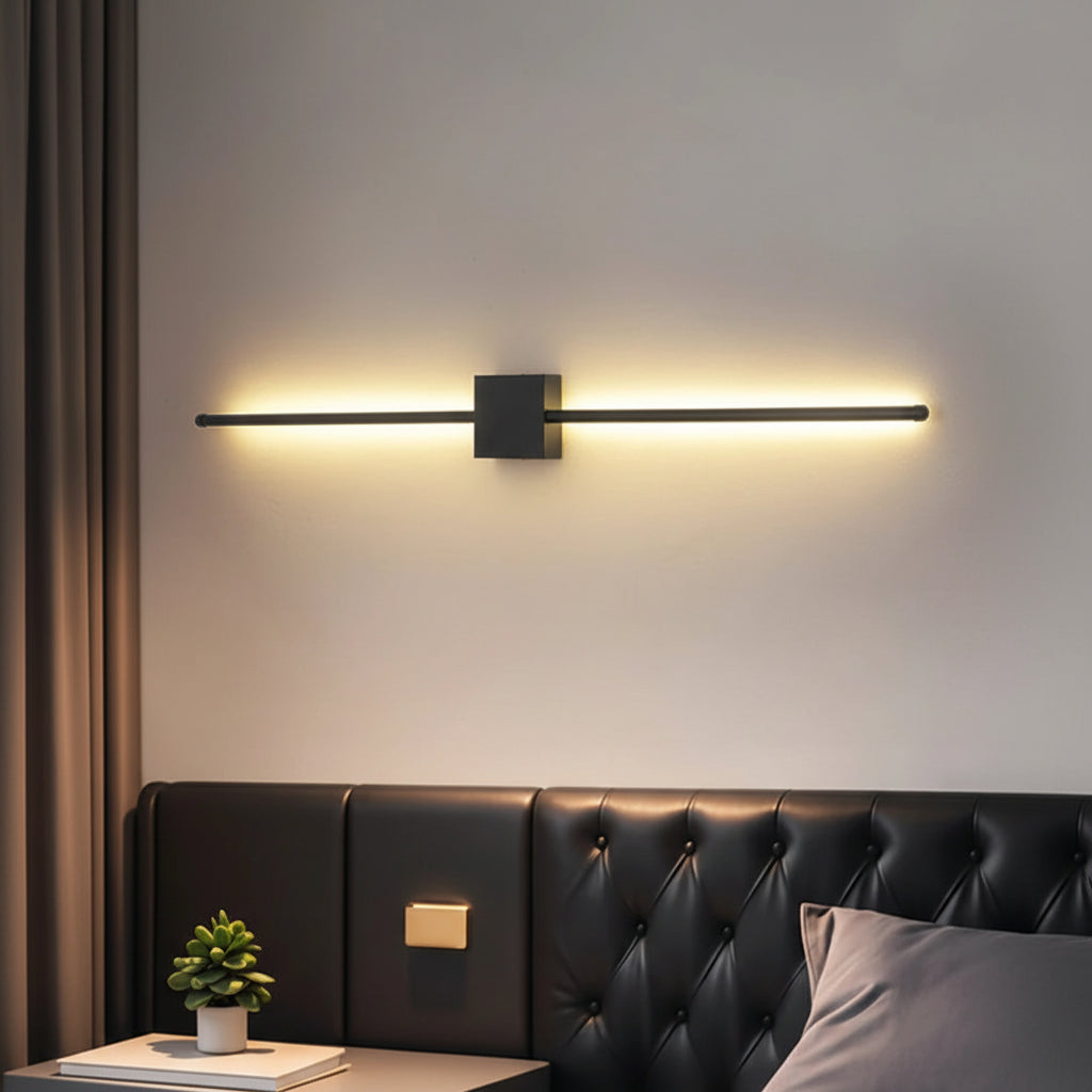 Modern LED Long Strip Wall Sconce for Bedroom & Living Room