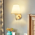 Modern Fabric Wall Lamp – Retro Loft E27 Sconce