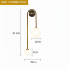 Frosted Flute Glass Wall Sconce – 12W Elegant Bathroom Light