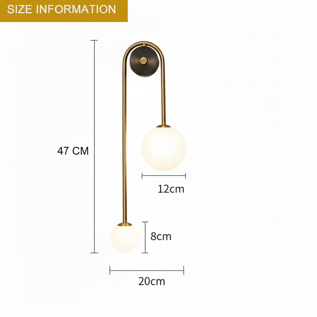 Frosted Flute Glass Wall Sconce – 12W Elegant Bathroom Light