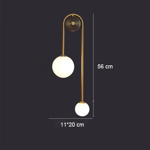 Frosted Flute Glass Wall Sconce – 12W Elegant Bathroom Light