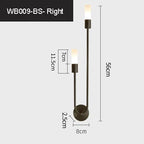 Modern LED Line Wall Lamp for Bedroom Background