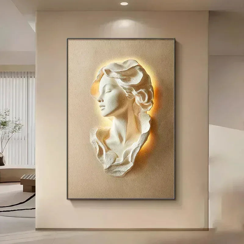 Abstract LED Painting Light for Hallway & Entrance Decor - Lightify