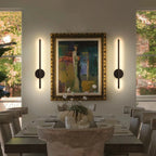 Magnetic Rechargeable Wall Lamp – 50cm Black/Gold Wireless LED Light