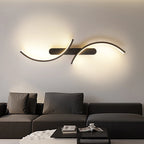 Curved Moonlight LED Wall Light for Bedroom & Living Room