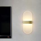 Modern LED Aluminum Wall Lamp – Matte Acrylic Right-Angle Design