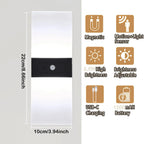 Wireless LED Wall Lamp Set of 2 – Motion Sensor USB Rechargeable