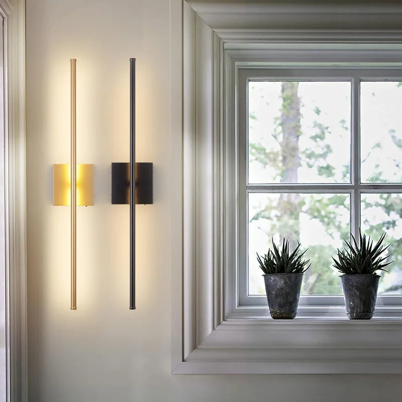 Modern LED Charging Wall Lamp – Wireless Remote Infinite Dimming