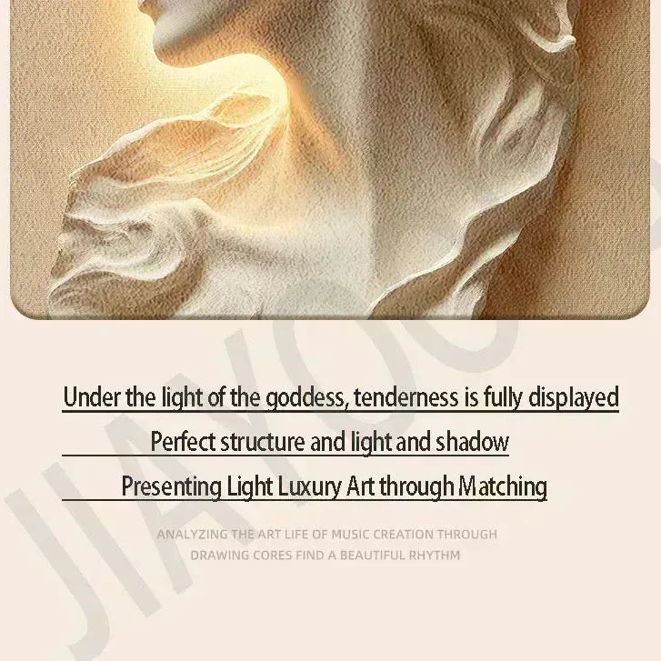 Abstract LED Painting Light for Hallway & Entrance Decor - Lightify