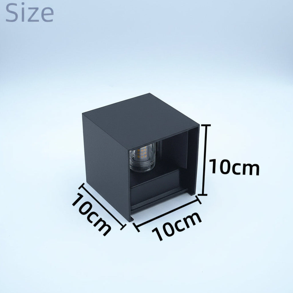 Modern LED Wall Lamp – Waterproof IP65 Aluminum with G9 Bulb