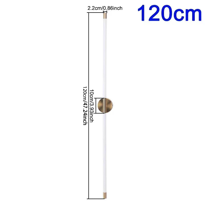 120cm LED Wall Lamp – Modern Acrylic Background Light - Lightify