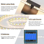 Modern Rechargeable Wall Lamp – 10000mAh USB with Remote