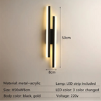 LED Copper Pipe Wall Lamp with Acrylic Shade