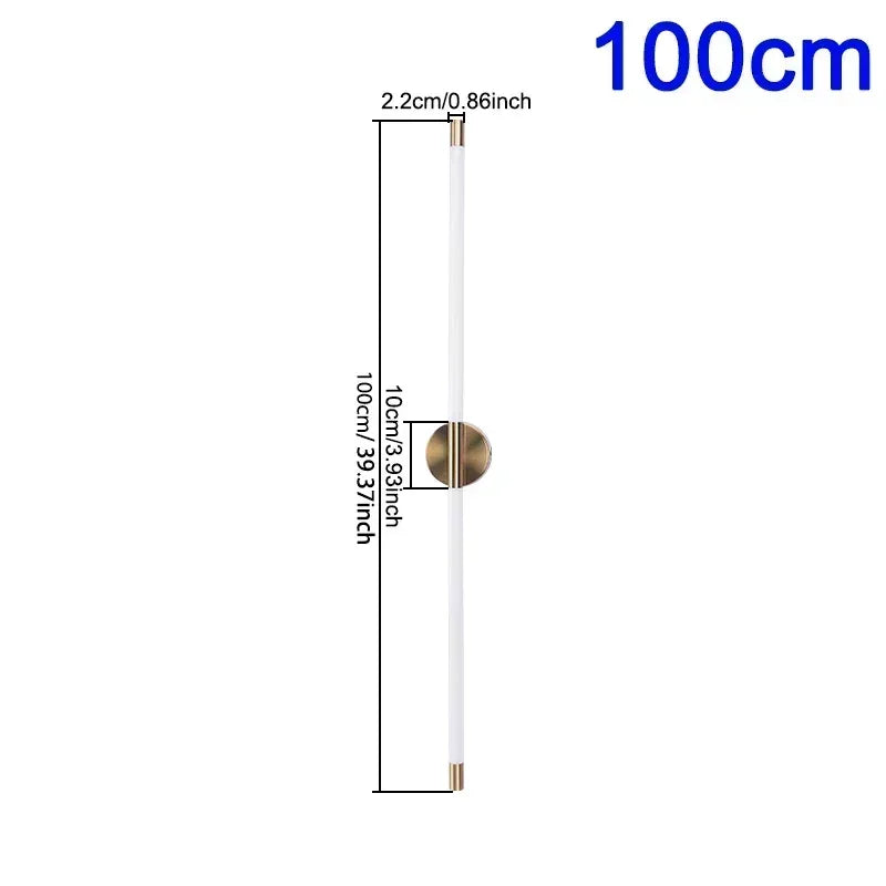 120cm LED Wall Lamp – Modern Acrylic Background Light - Lightify