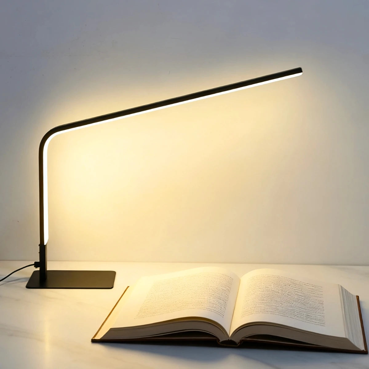 USB LED Desk & Reading Lamp – Adjustable Brightness & Eye Protection