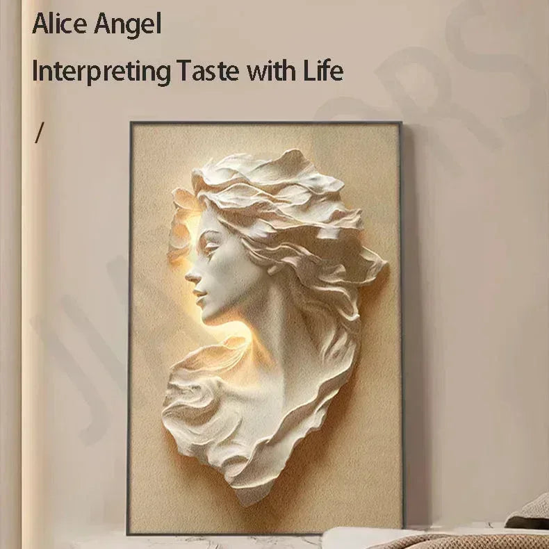 Abstract LED Painting Light for Hallway & Entrance Decor - Lightify