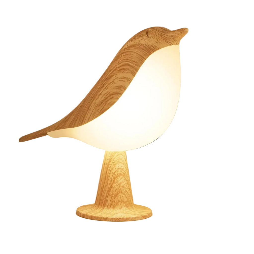 LED Touch-Control Bird Silhouette Lamp – 3-Level Dimmable, Cordless Ambient Accent Light