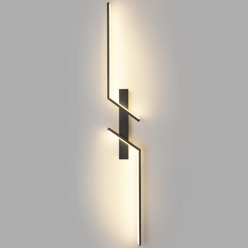 Modern Creative LED Strip Wall Light for Bedroom & Living Room