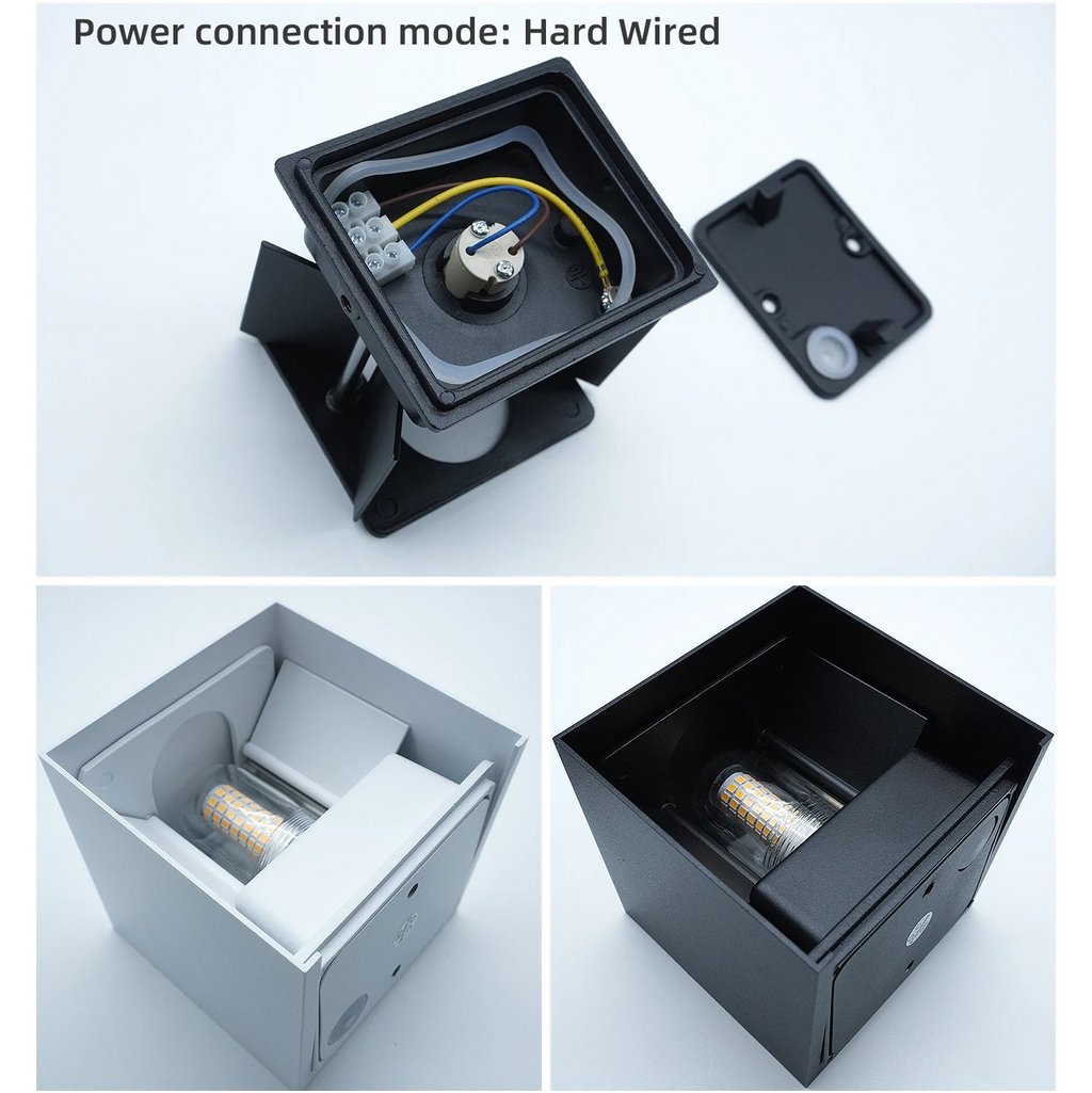 Modern LED Wall Lamp – Waterproof IP65 Aluminum with G9 Bulb