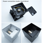 Modern LED Wall Lamp – Waterproof IP65 Aluminum with G9 Bulb