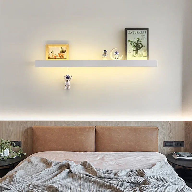Nordic Long Strip LED Wall Light for Bedroom & Living Room
