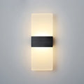 Modern LED Aluminum Wall Lamp – Matte Acrylic Right-Angle Design