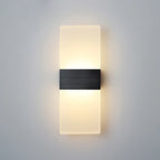 Modern LED Aluminum Wall Lamp – Matte Acrylic Right-Angle Design