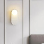 Modern Glass Sphere Wall Sconce for Bathroom & Hallway