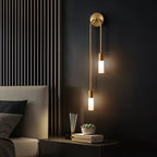 Modern LED Line Wall Lamp for Bedroom Background
