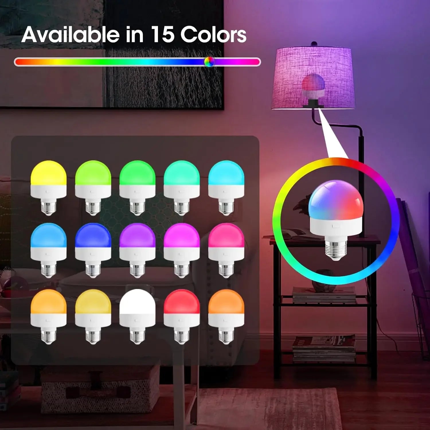 Battery Operated Wall Sconce – Cordless Rechargeable 13 Colors - Lightify