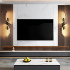 Curved Moonlight LED Wall Light for Bedroom & Living Room