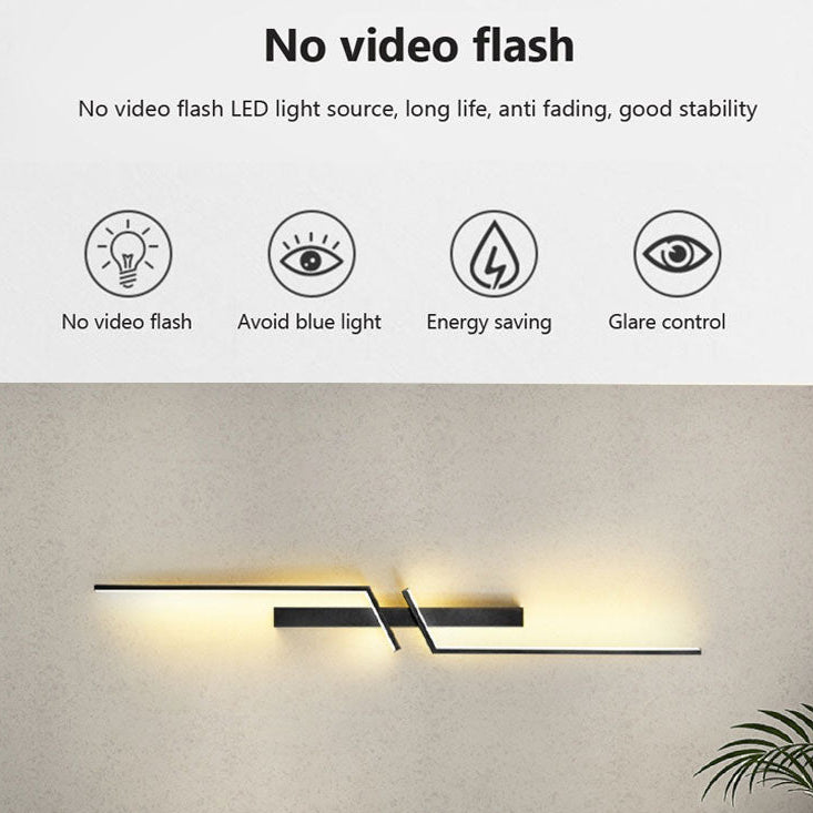 Modern Creative LED Strip Wall Light for Bedroom & Living Room