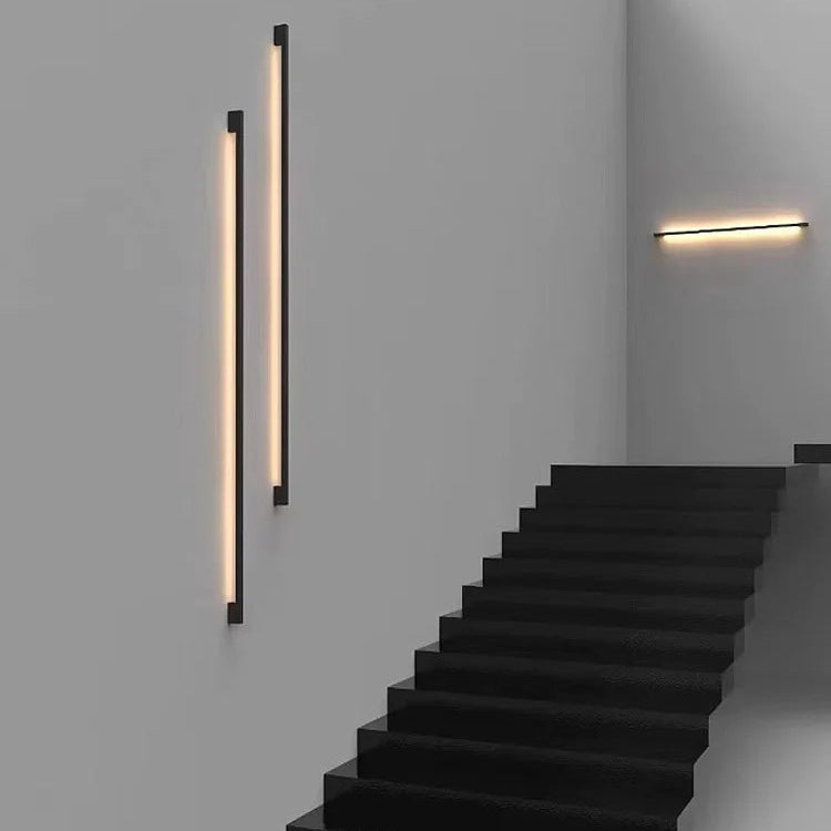 Nordic Minimalist LED Wall Lamp – Modern Designer Long Light