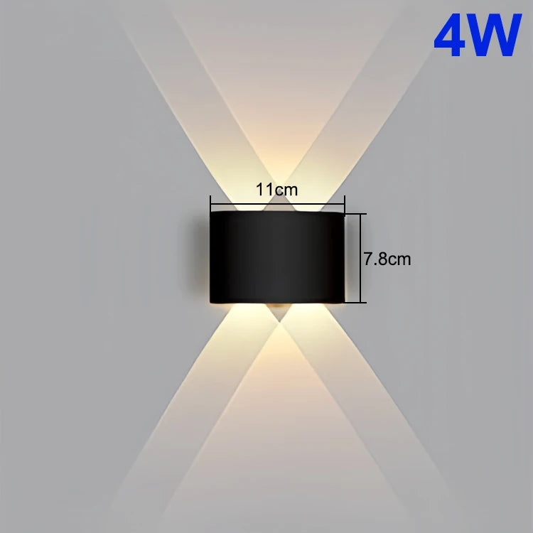 Up & Down LED Wall Lamp – Waterproof Indoor/Outdoor