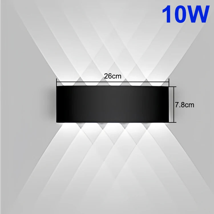 Up & Down LED Wall Lamp – Waterproof Indoor/Outdoor
