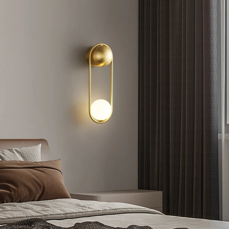 Minimalist U-Shaped Wall Lamp – Modern Creative Design
