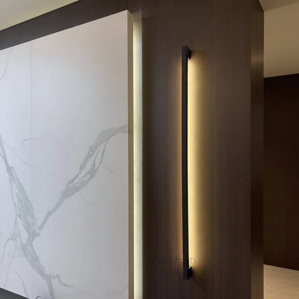 Nordic Minimalist LED Wall Lamp – Modern Designer Long Light