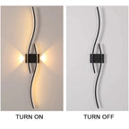 Long LED Wall Light Bar – Modern Indoor Strip Sconce for Bedrooms & Living Spaces