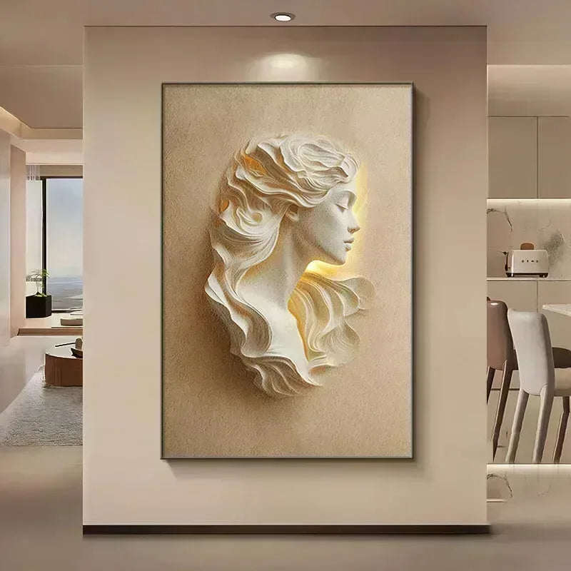 Abstract LED Painting Light for Hallway & Entrance Decor - Lightify