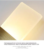 Modern LED Aluminum Wall Lamp – Matte Acrylic Right-Angle Design