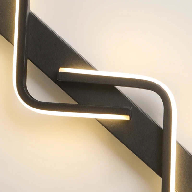 Modern Nordic Stair Wall Light – Long LED Decorative Sconce for Living Spaces