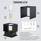 Modern LED Wall Lamp – Waterproof IP65 Aluminum with G9 Bulb